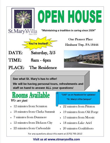 OPEN HOUSE MARCH